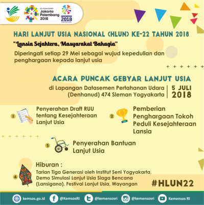 Hari Lanjut Usia Nasional (HLUN) Ke-22 Tahun 2018 - 20180705